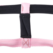Dog Head Collar Pink (with chain)