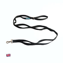 Multi-handled Dog Lead - Black