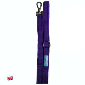 Multi-handled Dog Lead - Purple