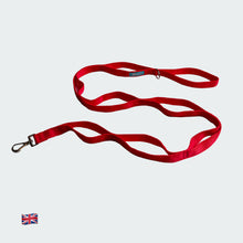 Multi-handled Dog Lead - Red