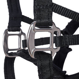 Dog Head Collar Black (without chain)